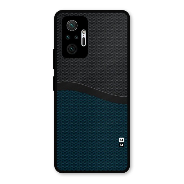 Classy Rugged Bicolor Metal Back Case for Redmi Note 10 Pro