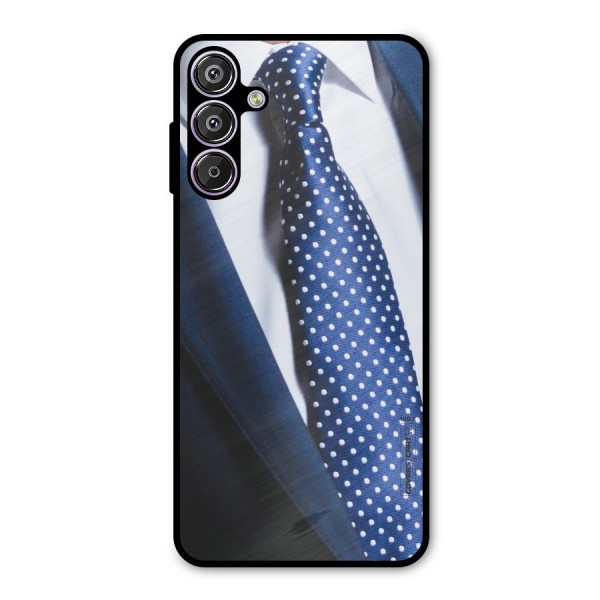 Classy Tie Metal Back Case for Galaxy F15
