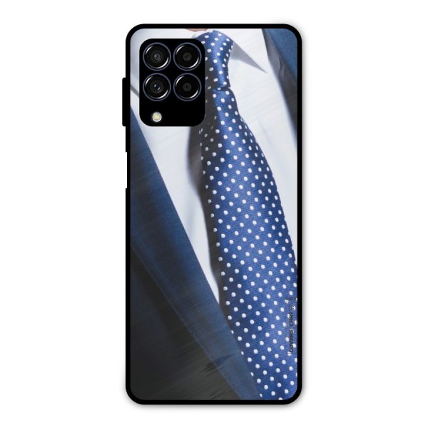 Classy Tie Metal Back Case for Galaxy M53 5G