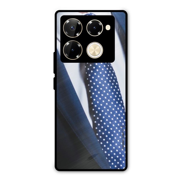 Classy Tie Metal Back Case for Infinix Note 40 Pro