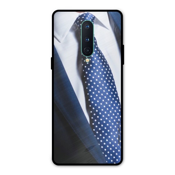 Classy Tie Metal Back Case for OnePlus 8