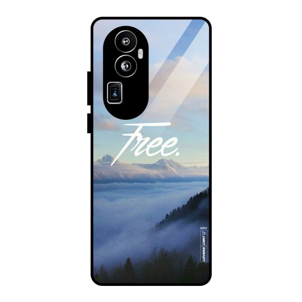 Cloudy Free Glass Back Case for Oppo Reno10 Pro Plus
