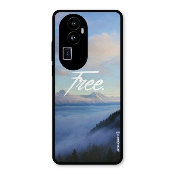 Cloudy Free Metal Back Case for Oppo Reno10 Pro Plus