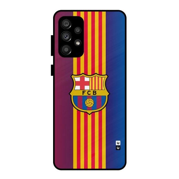 Club Barcelona Metal Back Case for Galaxy A73 5G