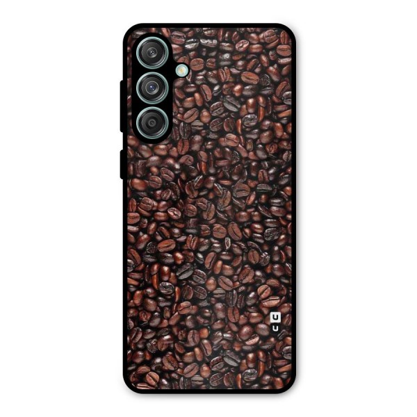 Cocoa Beans Metal Back Case for Galaxy M55 5G