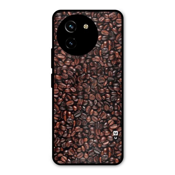 Cocoa Beans Metal Back Case for Vivo Y200i
