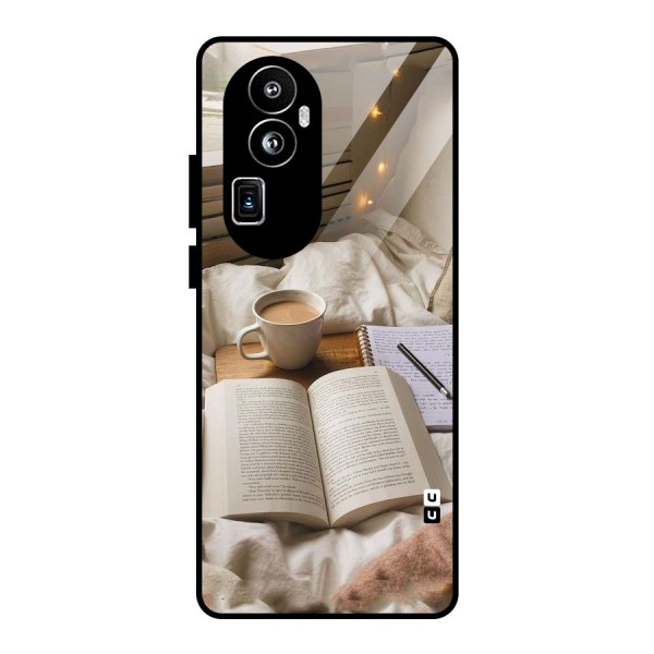 Coffee And Books Glass Back Case for Oppo Reno10 Pro Plus