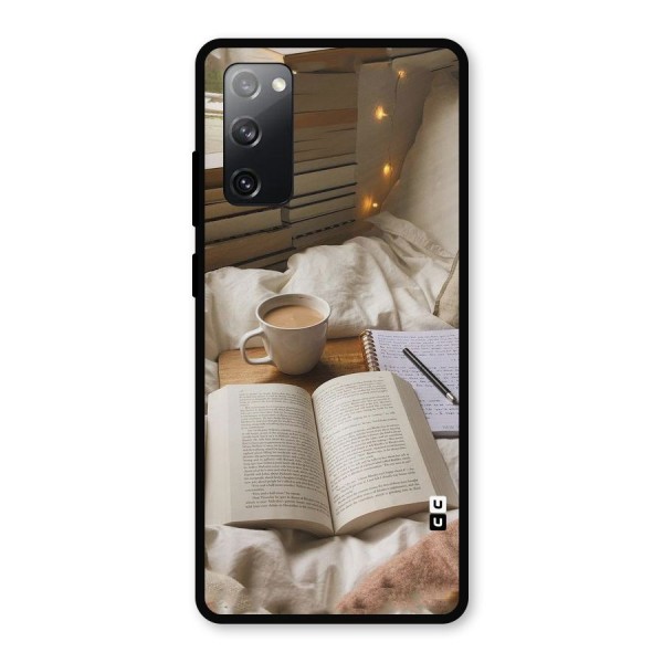 Coffee And Books Metal Back Case for Galaxy S20 FE 5G