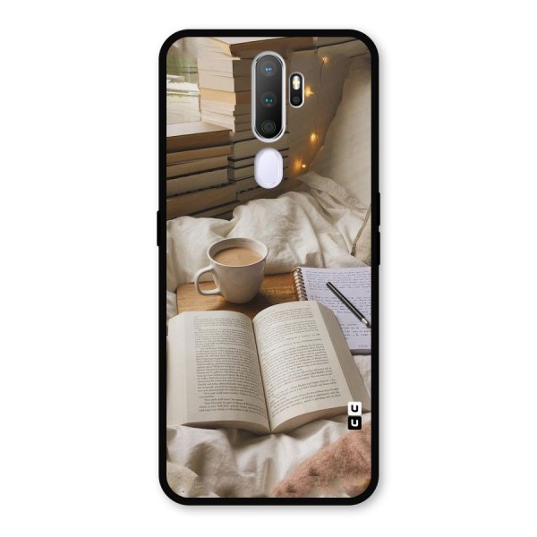Coffee And Books Metal Back Case for Oppo A9 (2020)