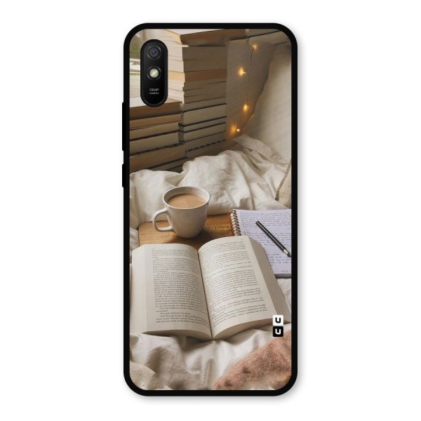 Coffee And Books Metal Back Case for Redmi 9i