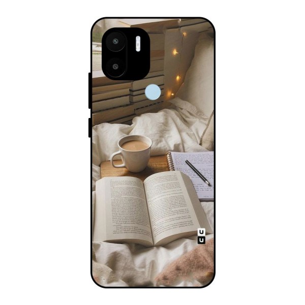 Coffee And Books Metal Back Case for Redmi A1+