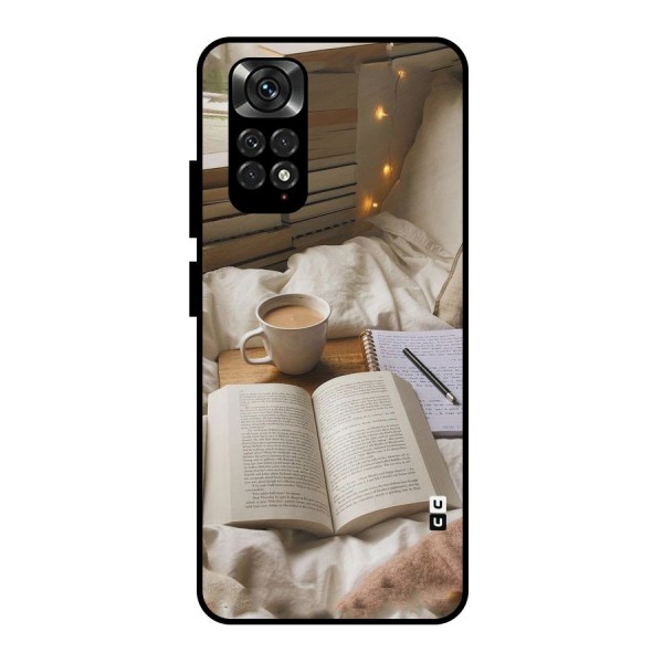 Coffee And Books Metal Back Case for Redmi Note 11 Pro