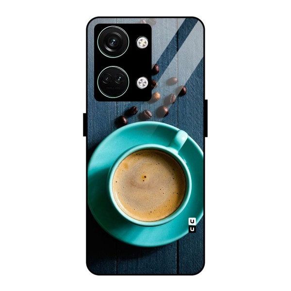 Coffee Beans and Cup Glass Back Case for Oneplus Nord 3