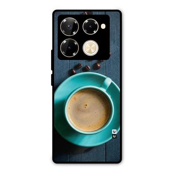 Coffee Beans and Cup Metal Back Case for Infinix Note 40 Pro