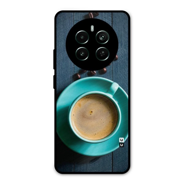 Coffee Beans and Cup Metal Back Case for Realme 12 Plus
