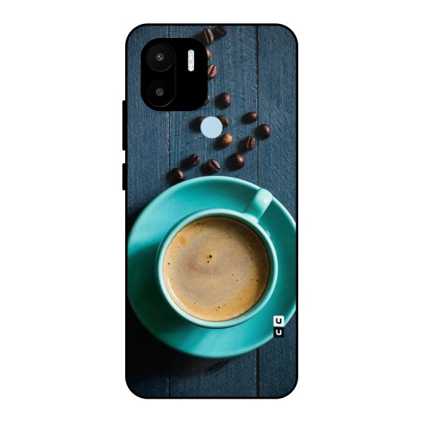 Coffee Beans and Cup Metal Back Case for Redmi A1+