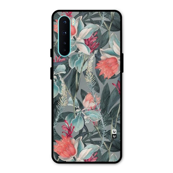 Colored Petals Metal Back Case for OnePlus Nord