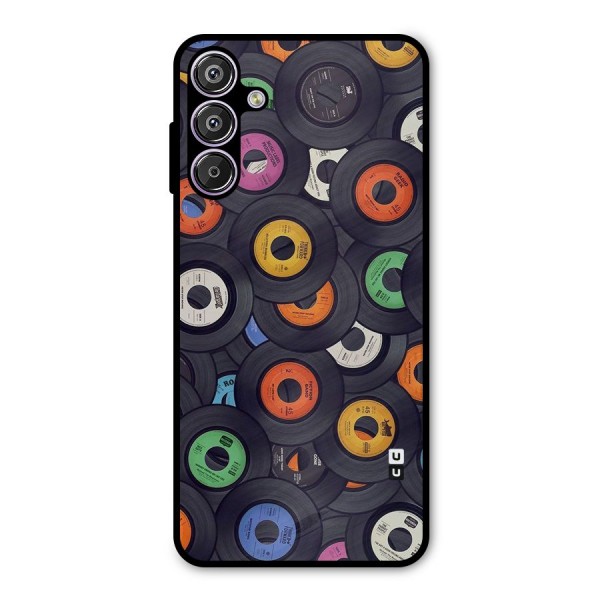 Colorful Disks Metal Back Case for Galaxy F15