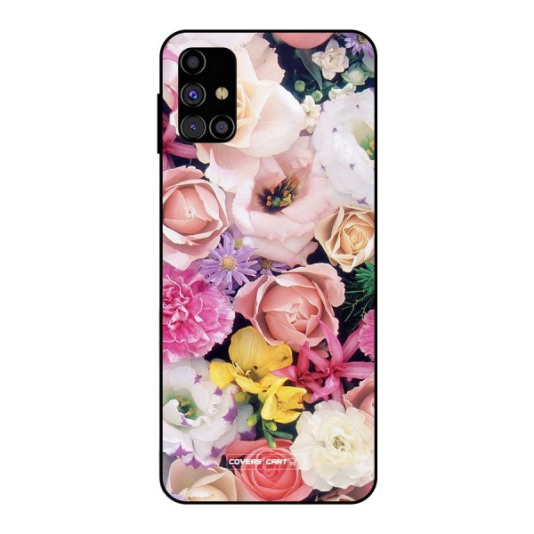 Colorful Roses Metal Back Case for Galaxy M31s