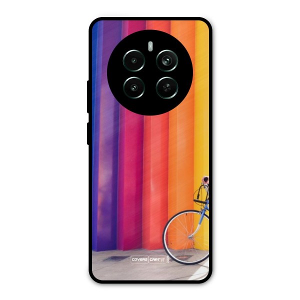 Colorful Walls Metal Back Case for Realme 12 Plus