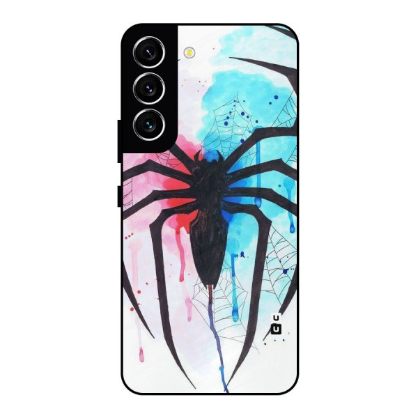 Colorful Web Metal Back Case for Galaxy S22 5G