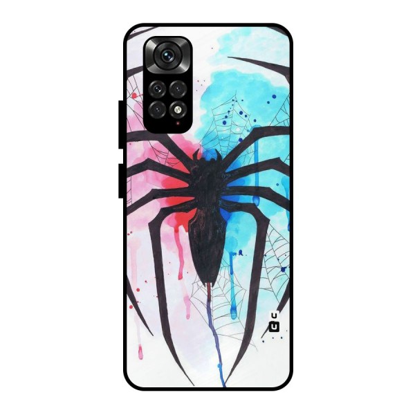 Colorful Web Metal Back Case for Redmi Note 11 Pro
