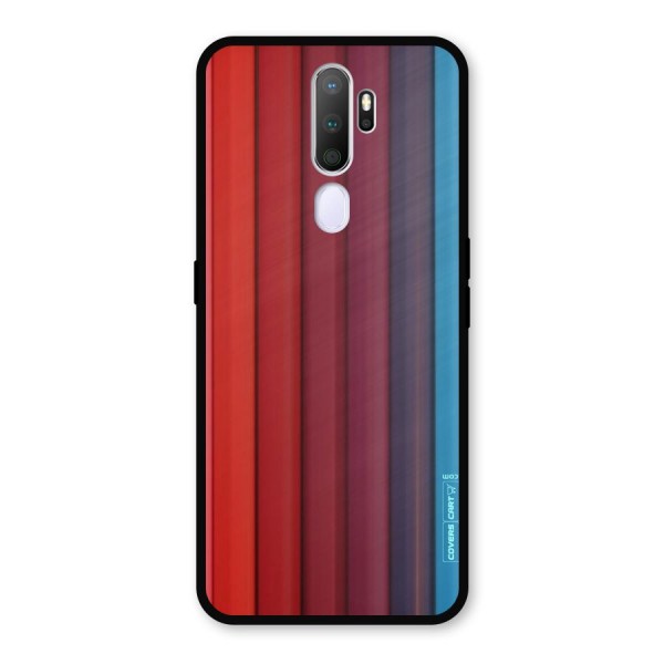 Colour Palette Metal Back Case for Oppo A9 (2020)