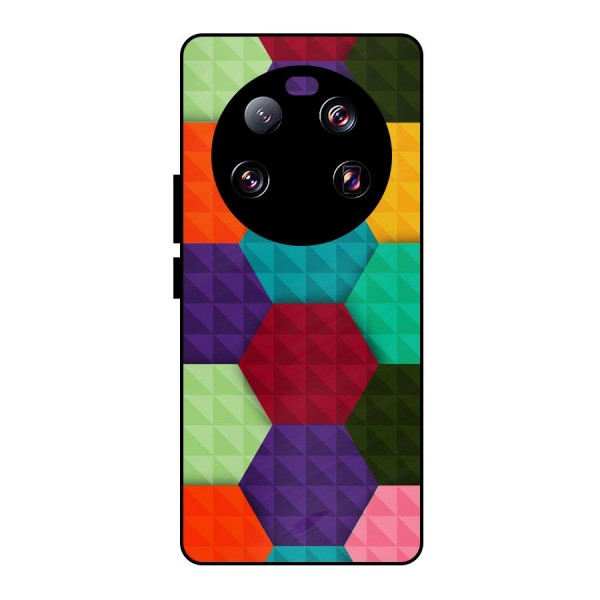 Colourful Abstract Metal Back Case for Xiaomi 13 Ultra