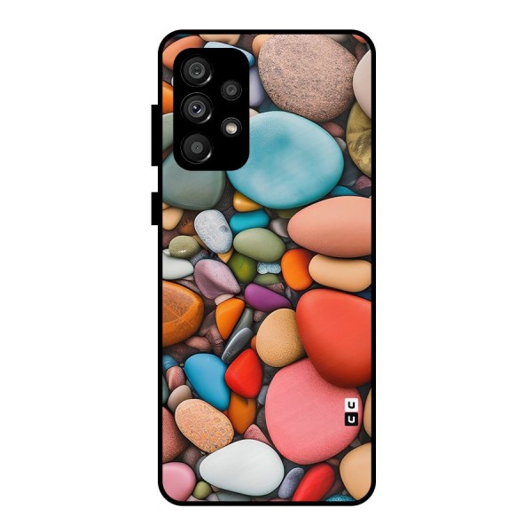 Colourful Stones Metal Back Case for Galaxy A73 5G