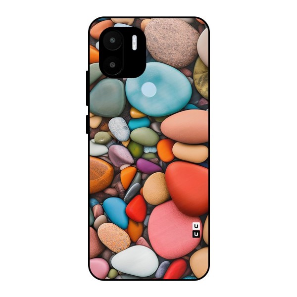 Colourful Stones Metal Back Case for Redmi A1+