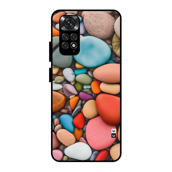 Colourful Stones Metal Back Case for Redmi Note 11 Pro