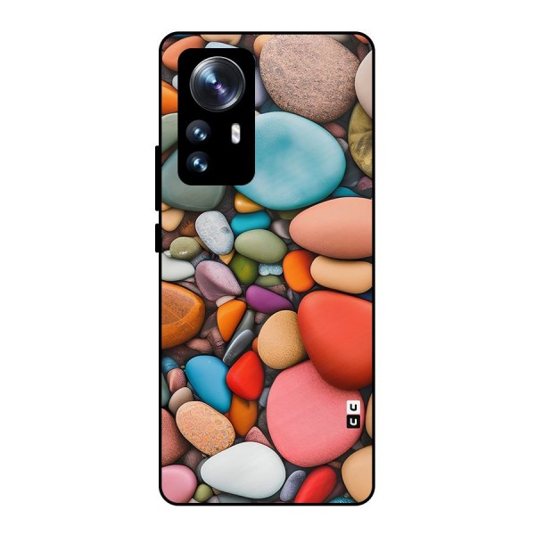 Colourful Stones Metal Back Case for Xiaomi 12 Pro