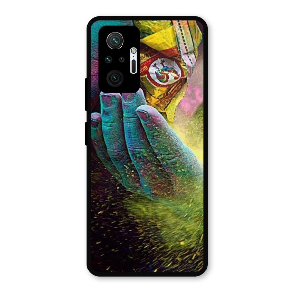 Colours Metal Back Case for Redmi Note 10 Pro