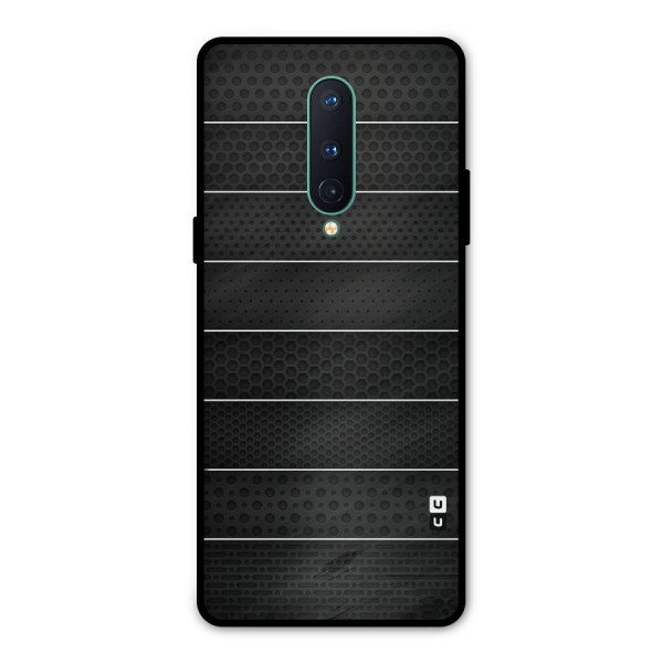 Concrete Stripes Metal Back Case for OnePlus 8