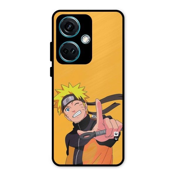 Cool Aesthetic Naruto Metal Back Case for OnePlus Nord CE 3 5G