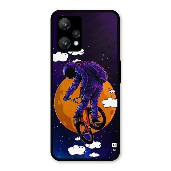 Cool Astro Cyclist Metal Back Case for Realme 9 Pro Plus 5G