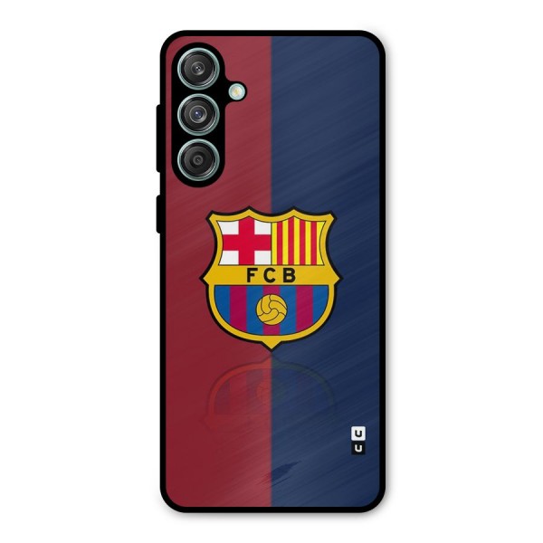 Cool Barcelona Metal Back Case for Galaxy M55 5G