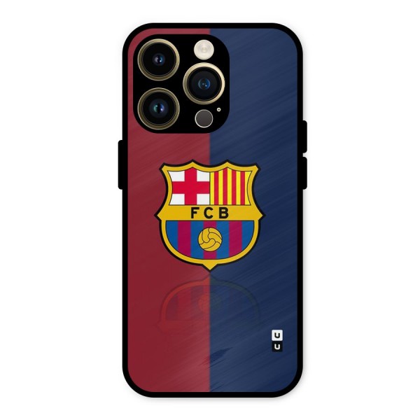 Cool Barcelona Metal Back Case for iPhone 14 Pro