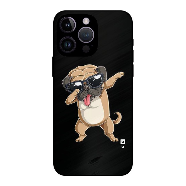 Cool Dab Dog Metal Back Case for iPhone 14 Pro Max