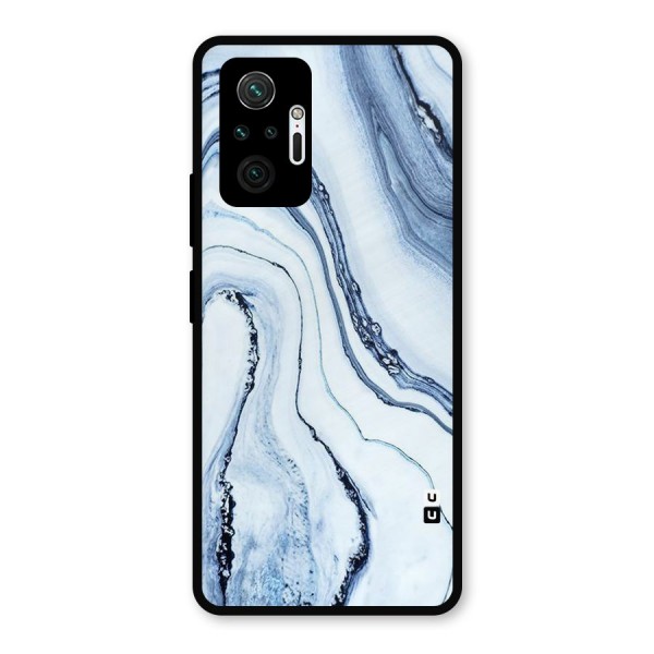 Cool Marble Art Metal Back Case for Redmi Note 10 Pro