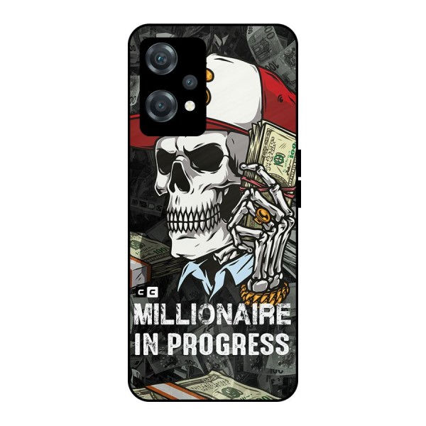 Cool Skull Millionaire In Progress Metal Back Case for OnePlus Nord CE 2 Lite 5G