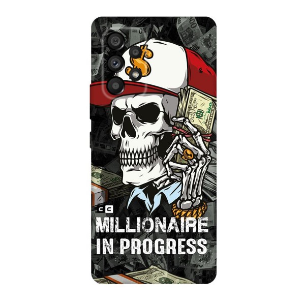 Cool Skull Millionaire In Progress Original Polycarbonate Back Case for Galaxy A53 5G