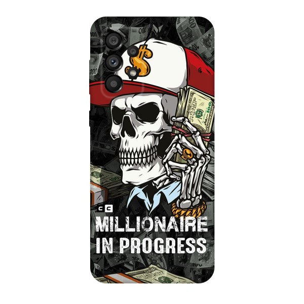 Cool Skull Millionaire In Progress Original Polycarbonate Back Case for Galaxy A73 5G