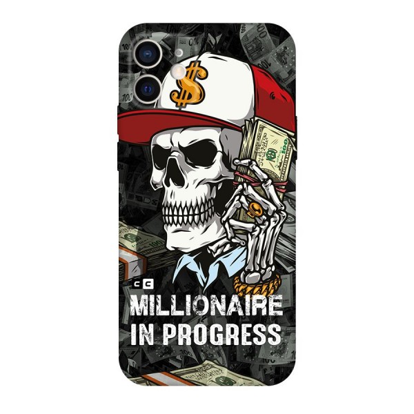 Cool Skull Millionaire In Progress Original Polycarbonate Back Case for iPhone 12