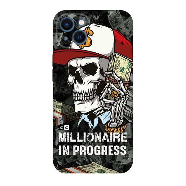 Cool Skull Millionaire In Progress Original Polycarbonate Back Case for iPhone 13