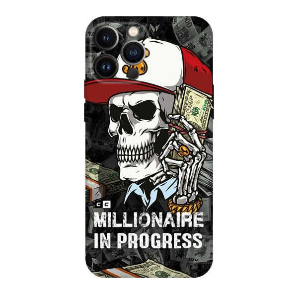 Cool Skull Millionaire In Progress Original Polycarbonate Back Case for iPhone 13 Pro Max