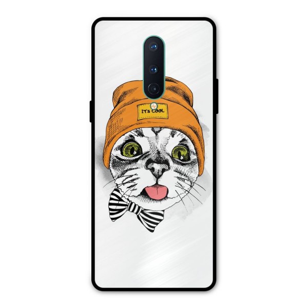 Cool cat Metal Back Case for OnePlus 8
