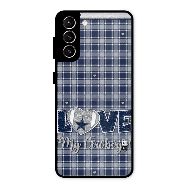 Cowboy Love Metal Back Case for Galaxy S21 5G