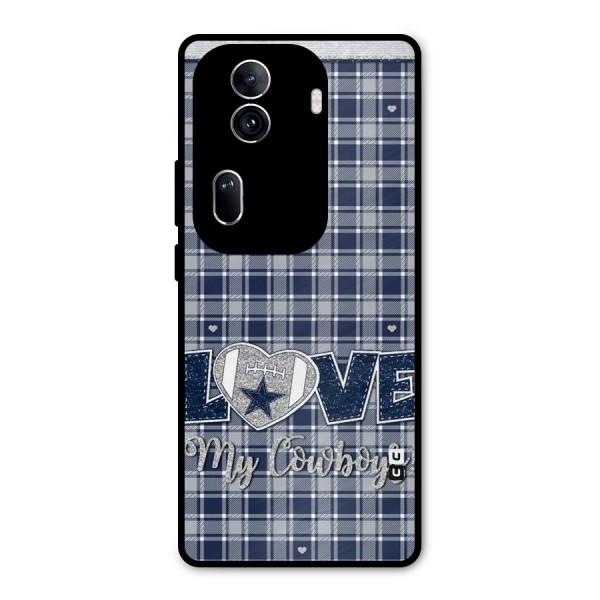 Cowboy Love Metal Back Case for Oppo Reno11 Pro 5G