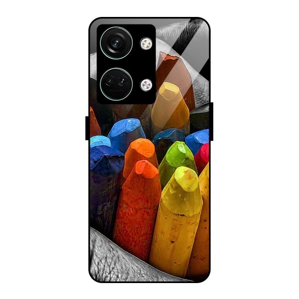 Crayons Beautiful Glass Back Case for Oneplus Nord 3